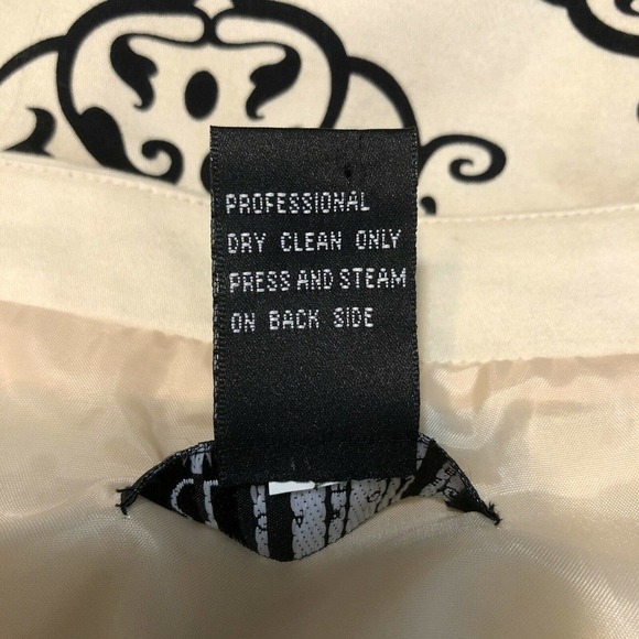 Carole Little Women's Size 3X Beige Black Embellished 3/4 Sleeve Blazer Jacket - Picture 10 of 12